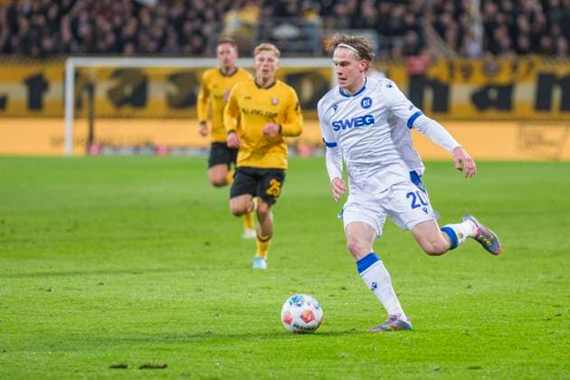 Football, 2. BL, Dynamo Dresden - Karlsruher SC