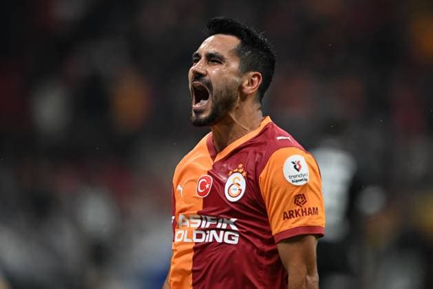 Galatasaray v Besiktas - Turkish Super Lig ISTANBUL, TURKIYE - OCTOBER 04: Ilkay Gundogan of Galatasaray celebrates after scoring a goal during Turkish Super Lig match between Galatasaray and Besiktas at RAMS Park in Istanbul, Turkiye on October 04, 2025. Ahmet Okatali Anadolu Istanbul Turkey. Editorial use only. Please get in touch for any other usage.  Copyright: x2025xAnadoluxAhmetxOkatalix