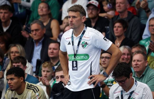 BAU 04 10 2025 Göppingen Handball Frisch Auf Göppingen vs TSV Hannover Burgdorf, Coach Christian Prokop Hannover