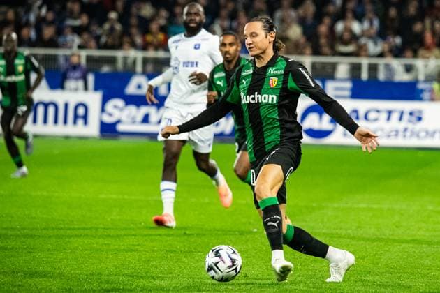 FOOTBALL : AJ Auxerre vs RC Lens - Ligue 1 - JournÃ e 7 - 04 10 2025 Florian Thauvin (RC Lens) AuxerreFrance  Copyright: xBaptistexAutissierx