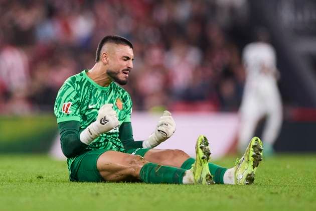 October 4, 2025, Bilbao, Vizcaya, SPAIN: Leo Roman of RCD Mallorca reacts during the LaLiga EA Sports match between Athletic Club and RCD Mallorca at San Mames on October 4, 2025, in Bilbao, Spain. Bilbao SPAIN - ZUMAa181 20251004_zaa_a181_247 Copyright: xRicardoxLarreinax