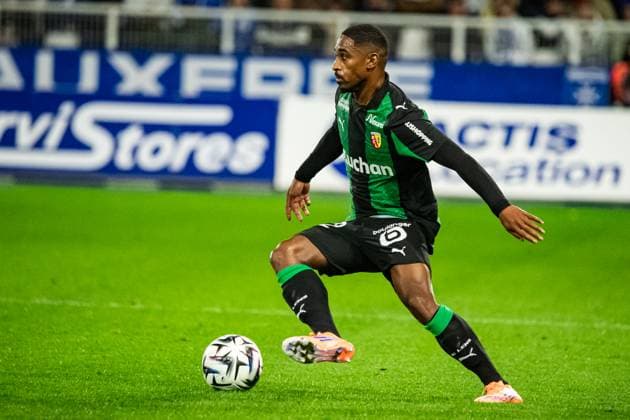 FOOTBALL : AJ Auxerre vs RC Lens - Ligue 1 - JournÃ e 7 - 04 10 2025 Wesley Said (RC Lens) AuxerreFrance  Copyright: xBaptistexAutissierx