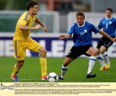 Football, EURO 2012, Test match, Ukraine - Estonia