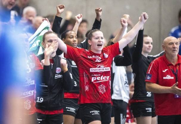 HANDBALL WOMEN 1 BUNDESLIGA 4 SPIELTAG THC SPORT UNION NECKARSULM FOR EDITORIAL PURPOSES ONLY p 04 10 2025 Bad Langensalza Handball Women 1 Bundesliga Frauen Saison 2025 2026 Salzhalle 4 Spieltag Thüringer HC Sport Union Neckarsulm im Foto Julie Holm 8 Thüringer HC Deutschland Thueringen Bad Langensalza Copyright SaschaxFromm Copyright: SaschaxFromm doc82ok3bqdzva286gwhrs ,EDITORIAL USE ONLY Copyright: SaschaxFromm