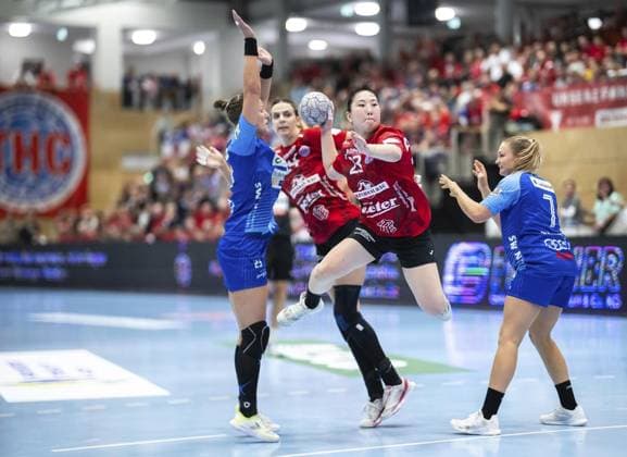 HANDBALL WOMEN 1 BUNDESLIGA 4 SPIELTAG THC SPORT UNION NECKARSULM FOR EDITORIAL PURPOSES ONLY p 04 10 2025 Bad Langensalza Handball Frauen 1 Bundesliga Frauen Saison 2025 2026 Salzhalle 4 Spieltag Thüringer HC Sport Union Neckarsulm im Foto Natsuki Aizawa 23 Thüringer HC Deutschland Thueringen Bad Langensalza Copyright SaschaxFromm Copyright: SaschaxFromm doc82ok3yu1jow116fznf72 ,EDITORIAL USE ONLY Copyright: SaschaxFromm