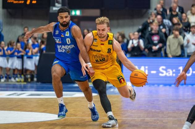 Basketball, 2. BL, ProA, HAKRO Merlins Crailsheim - Bozic Estriche Knights Kirchheim