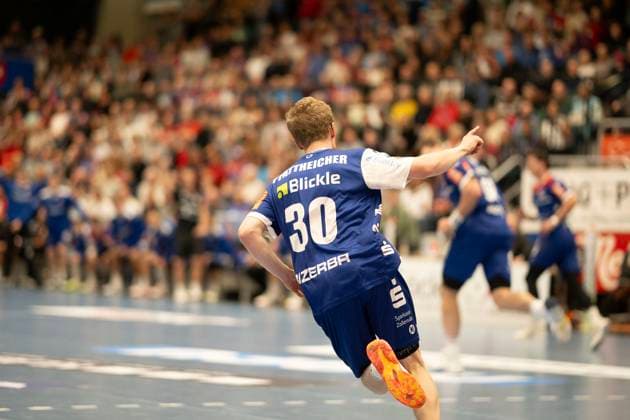 Sascha Pfattheicher HBW Balingen Weilstetten, 30 HBW Balingen Weilstetten vs HSG Nordhorn Lingen, Handball, 2 Bundesliga, Matchday 6, Season 2025 2026, 04 10 2025 Eibner Pressefoto Andreas Ulmer HBW Balingen Weilstetten vs HSG Nordhorn Lingen, Handball, 2 Bundesliga, Matchday 6, Season 2025 2026, 04 10 2025 Balingen Copyright: xEibner-Pressefoto AndreasxUlmerx EP_AUR