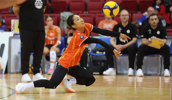 Stuttgart , Volleyball Hummel Cup Allianz MTV Stuttgart vs Viteos NUC Neuchatel , Yurika Bamba Allianz