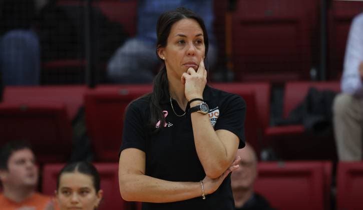 Stuttgart , Volleyball Hummel Cup Allianz MTV Stuttgart vs Viteos NUC Neuchatel , Laura Girolami coach Neuchatel