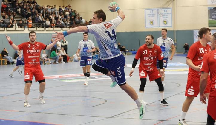 Kornwestheim , Handball 3 Liga South , Handball SV Salamander Kornwestheim vs HG Oftersheim Schwetzingen , Max Keil Korn
