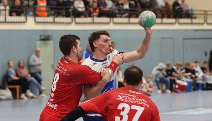 Handball, 3rd League South, SV Salamander Kornwestheim - HG Oftersheim Schwetzingen