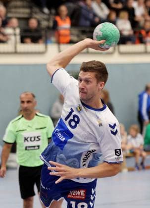 Kornwestheim , Handball 3 Liga South , Handball SV Salamander Kornwestheim vs HG Oftersheim Schwetzingen , Felix Kazmeier Korn