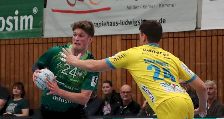 Handball, 3rd League South, Wölfe Würzburg - SG Pforzheim-Eutingen