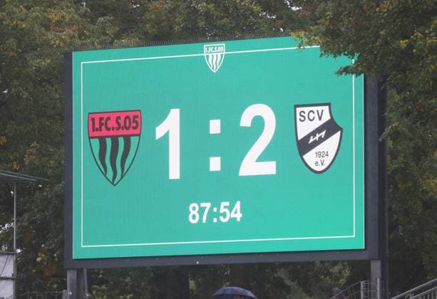 04 10 2025, Football, Men, Season 2025 2026, 3 Liga, 1 FC Schweinfurt 05 SC Verl And once again, Schweinfurt have lost at home