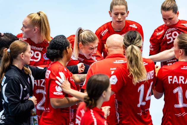 04 10 2025, GER, Handball, Women, Season 2025 2026, Alsco 1 Bl, 4 Matchday, Thueringer HC Sport Union Neckarsulm Nathalie Hendrikse Thueringer HC,6 99947 Bad Langensalza Salza Halle Sporthalle Mehrz Thüringen Germany