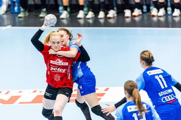 04 10 2025, GER, Handball, Women, Season 2025 2026, Alsco 1 Bl, 4 Matchday, Thueringer HC Sport Union Neckarsulm Johanna Reichert Thueringer HC,29 99947 Bad Langensalza Salza Halle Sporthalle Mehrz Thüringen Germany