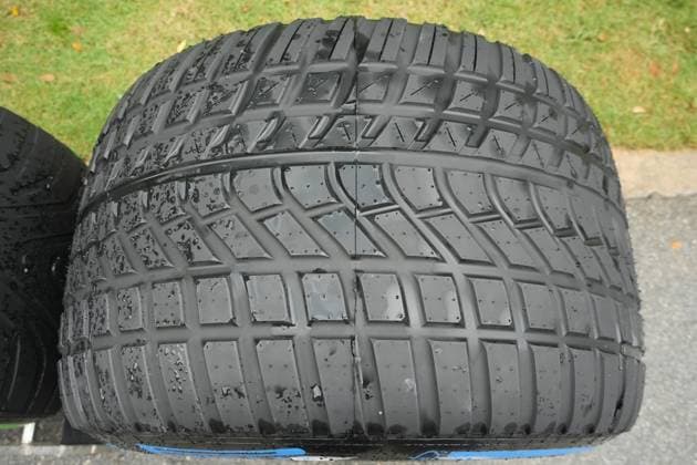 FORMULA 1 SINGAPORE AIRLINES SINGAPORE GRAND PRIX 2025 04 10 2025, Marina Bay Street Circuit, Singapore, FORMULA 1 SINGAPORE AIRLINES SINGAPORE GRAND PRIX 2025 , in the picture Pirelli rain racing tires nordphotoxGmbHx xBratic nph00250