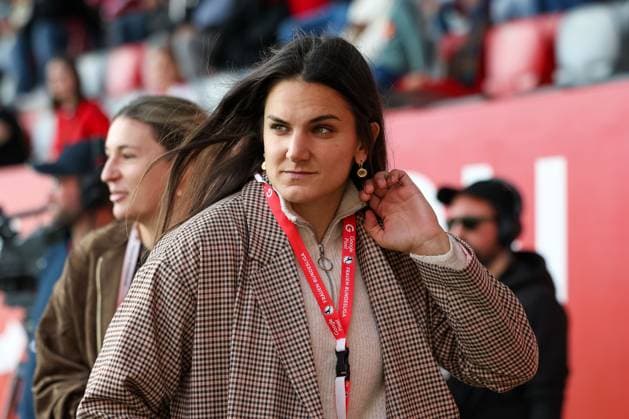 Jovana Damnjanovic FC Bayern Muenchen, 09 , GER, FC Bayern Muenchen vs SV Werder Bremen, Football, Google Pixel Frauen Bundesliga, 5 Spieltag, Saison 2025 2026, 04 10 2025, DFL DFB REGULATIONS PROHIBIT ANY USE OF PHOTOGRAPHS as IMAGE SEQUENCES and or QUASI VIDEO, GER, FC Bayern Muenchen vs SV Werder Bremen, Football, Google Pixel Frauen Bundesliga, 5 Spieltag, Saison 2025 2026, 04 10 2025 Muenchen Copyright: xEibner-Pressefoto JennixMaulx EP_JML