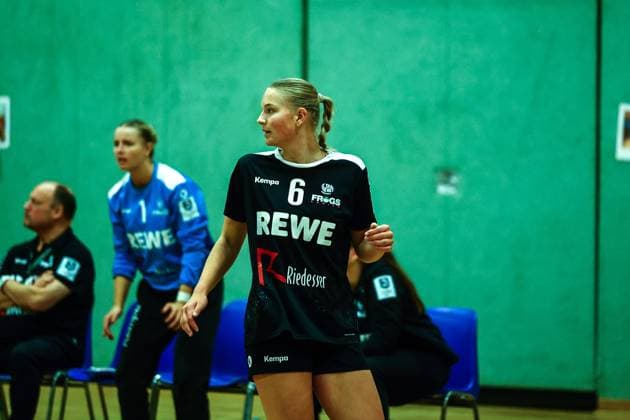 Handball I Women I Season 2025 2026 I 3 Liga Nord I 4 Matchday I SV Henstedt Ulzburg HSG Blomberg Lippe II I 04 10 2025 Linda Marie Stöhr 6, SV Henstedt Ulzburg Copyright: xLobeca RalfxHomburgx
