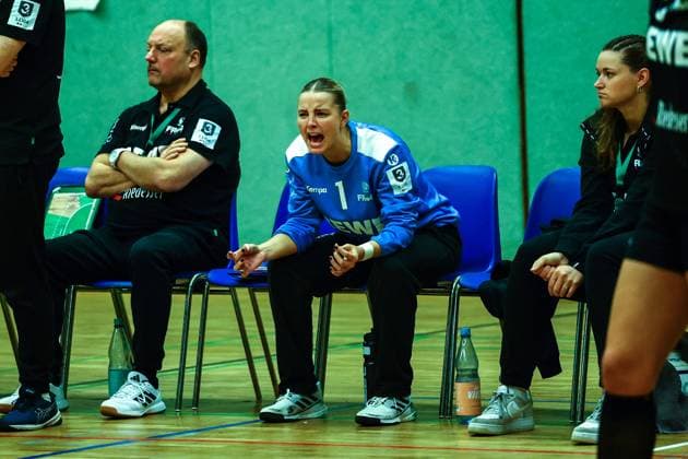 Handball I Women I Season 2025 2026 I 3 Liga Nord I 4 Matchday I SV Henstedt Ulzburg HSG Blomberg Lippe II I 04 10 2025 Sophia Krohn 1, SV Henstedt Ulzburg Copyright: xLobeca RalfxHomburgx
