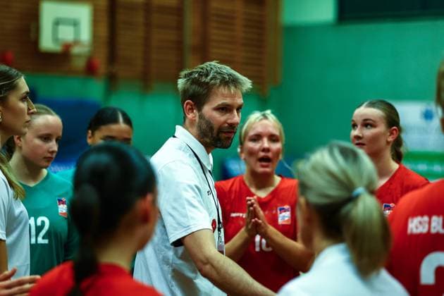 Handball I Women I Season 2025 2026 I 3 Liga Nord I 4 Matchday I SV Henstedt Ulzburg HSG Blomberg Lippe II I 04 10 2025 Ruben Voßhans HSG Blomberg Lippe II Copyright: xLobeca RalfxHomburgx