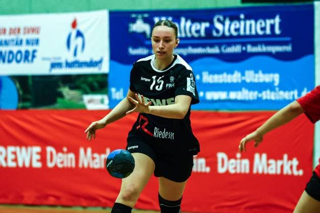 Handball I Women I Season 2025 2026 I 3 Liga Nord I 4 Matchday I SV Henstedt Ulzburg HSG Blomberg Lippe II I 04 10 2025 Annika Günther 15, SV Henstedt Ulzburg Copyright: xLobeca RalfxHomburgx