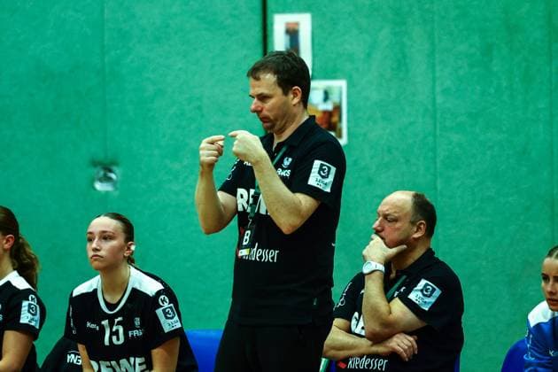Handball I Women I Season 2025 2026 I 3 Liga Nord I 4 Matchday I SV Henstedt Ulzburg HSG Blomberg Lippe II I 04 10 2025 Sönke Marxen SV Henstedt Ulzburg Copyright: xLobeca RalfxHomburgx