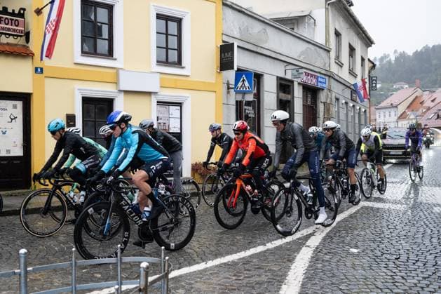 Cycling race Cro race 2025, stage: Samobor - Zagreb CroRace cycling race Stage 6 from Samobor to Zagreb pictured on October 05, 2025 in Samobor, Croatia.  DavorxPuklavec PIXSELL