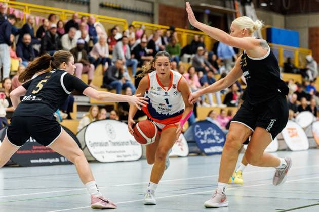Basketball, Women, 2nd BL South, ASC Theresianum Mainz - Vimodrom Baskets Jena