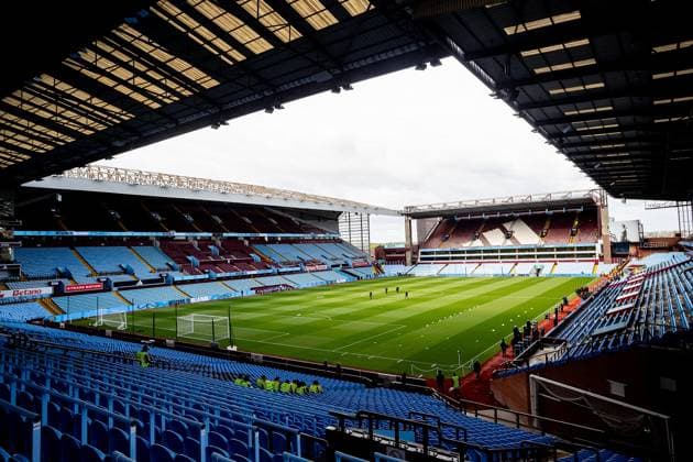 Aston Villa v Burnley Premier League 05 10 2025. General view before the Premier League match between Aston Villa and Burnley at Villa Park, Birmingham, England on 5 October 2025. Birmingham Villa Park West Midlands England Editorial use only DataCo restrictions apply See www.football-dataco.com , Copyright: xManjitxNarotrax PSI-23003-0002