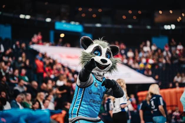 HBL HSV Hamburg vs SC Magdeburg, 05 10 25 Mascot of the Hamburg Towers Basketball HBL HSV Hamburg vs SC Magdeburg on 05 10 2025 at the Barclays Arena, Hamburg Copyright: xBEAUTIFULxSPORTS Tonhäuserx