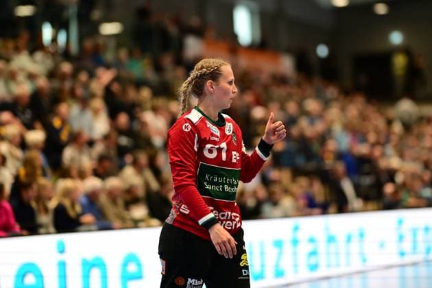 Handball I Women I Season 2025 2026 I 1 HBF I 4 Matchday I Buxtehuder SV FRISCH AUF Göppingen I 05 10 2025 Celina Meißner 61, FRISCH AUF Göppingen Buxtehude Halle Nord Niedersachsen Germany Copyright: xLobeca FelixxSchlikisx
