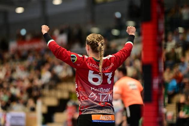 Handball I Women I Season 2025 2026 I 1 HBF I 4 Matchday I Buxtehuder SV FRISCH AUF Göppingen I 05 10 2025 Celina Meißner 61, FRISCH AUF Göppingen Buxtehude Halle Nord Niedersachsen Germany Copyright: xLobeca FelixxSchlikisx