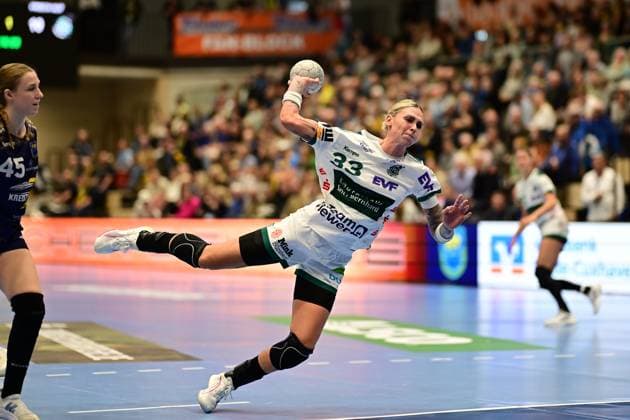 Handball I Women I Season 2025 2026 I 1 HBF I 4 Matchday I Buxtehuder SV FRISCH AUF Göppingen I 05 10 2025 Luisa Schulze 33, FRISCH AUF Göppingen Buxtehude Halle Nord Niedersachsen Germany Copyright: xLobeca FelixxSchlikisx