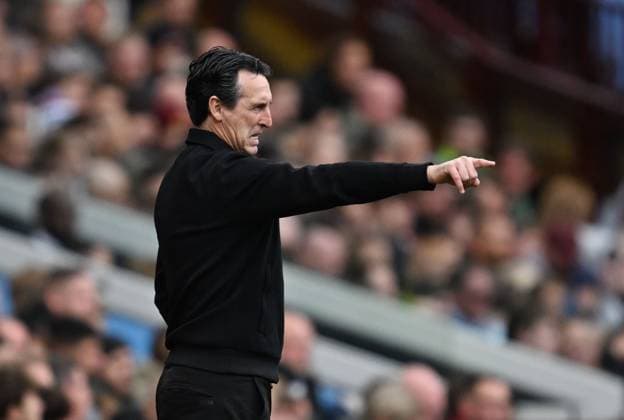 Unai Emery manager of Aston Villa on the touchline Aston Villa v Burnley, Premier League, Football, Villa Park, Birmingham, UK - 05 Oct 2025Birmingham Villa Park United Kingdom EDITORIAL USE ONLY No use with unauthorised audio, video, data, fixture lists, club league logos or live services. Online in-match use limited to 120 images, no video emulation. No use in betting, games or single club league player publications. Copyright: xAnnaxGowthorpe Shutterstockx 15515860n