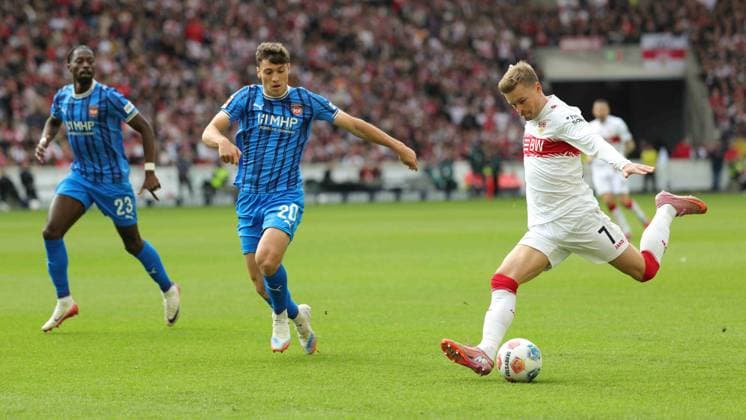 Football, 1. BL, VfB Stuttgart - 1. FC Heidenheim