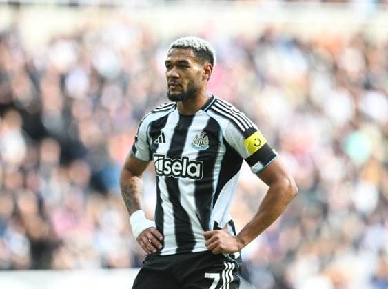 Joelinton of Newcastle United Newcastle United v Nottingham Forest, Premier League, Football, St James Park, Newcastle, UK - 05 Oct 2025Newcastle St James Park United Kingdom EDITORIAL USE ONLY No use with unauthorised audio, video, data, fixture lists, club league logos or live services. Online in-match use limited to 120 images, no video emulation. No use in betting, games or single club league player publications. Copyright: xRichardxLee Shutterstockx 15515863ap