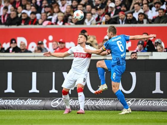 Ermedin DemiroviÄ? (VfB Stuttgart) und Patrick Mainka (1. FC Heidenheim 1846) im Zweikampf waehrend des spiels der Bundesliga zwischen VfB Stuttgart und 1. FC Heidenheim 1846, MHPArena Stuttgart am 05. October 2025 in Stuttgart, Deutschland. (Foto von Harry Langer DeFodi Images) +++ Ermedin DemiroviÄ? (VfB Stuttgart) und Patrick Mainka (1. FC Heidenheim 1846) battle for the ball during the Bundesliga match between VfB Stuttgart and 1. FC Heidenheim 1846 at MHPArena Stuttgart on October 5, 2025 in Stuttgart, Germany. (Photo by Harry Langer DeFodi Images) DFL regulations prohibit any use of photographs as image sequences and or quasi-video. (Photo by Harry Langer DeFodi Images) DFL regulations prohibit any use of photographs as image sequences and or quasi-video. Ermedin DemiroviÄ? VfB Stuttgart and Patrick Mainka 1 FC Heidenheim 1846 in a duel during the Bundesliga match between VfB Stuttgart and 1 FC Heidenheim 1846, MHPArena Stuttgart on October 05, 2025 in Stuttgart, Germany Photo by Harry Langer DeFodi Images Ermedin DemiroviÄ? VfB Stuttgart and Patrick Mainka 1 FC Heidenheim 1846 battle for the ball during the Bundesliga match between VfB Stuttgart and 1 FC Heidenheim 1846 at MHPArena Stuttgart on October 5, 2025 in Stuttgart, Germany Photo by Harry Langer DeFodi Images DFL regulations prohibit any use of photographs as image sequences and or quasi video Photo by Harry Langer DeFodi Images DFL regulations prohibit any use of photographs as image sequences and or quasi video