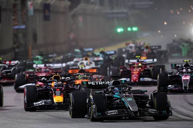 Formula 1, Singapore GP, The race