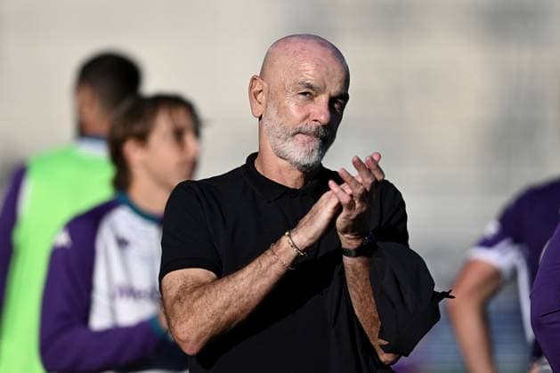 Mp Firenze 05 10 2025 - campionato di calcio serie A Fiorentina-Roma foto Matteo Papini Image nella foto: Stefano Pioli 