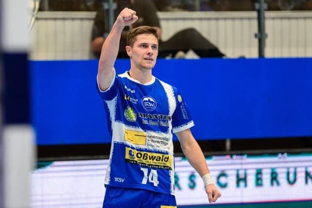 Vincent, Buechner left wing, ThSV Eisenach, 74 GER, Thuringia, ThSV Eisenach vs VfL Gummersbach, 1 Daikin Handballbundesliga, Handball, Matchday 7, Season 2025 2026, Sunday, 05 10 2025 GER, Thuringia, ThSV Eisenach vs VfL Gummersbach, 1 Daikin Handballbundesliga, Handball, Matchday 7, Season 2025 2026, Sunday, 05 10 2025 Eisenach Copyright: xEibner-Pressefoto MartinxHerbstx EP_MHT