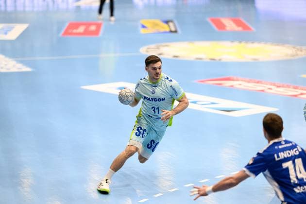 Kay, Smits RR, VfL Gummersbach, 31 , Vincent, Buechner Linksaussen, ThSV Eisenach, 74 GER, Thueringen, ThSV Eisenach vs VfL Gummersbach, 1 Daikin Handballbundesliga, Handball, 7 Matchday, Season 2025 2026, Sunday, 05 10 2025 GER, Thuringia, ThSV Eisenach vs VfL Gummersbach, 1 Daikin Handball Bundesliga, Handball, Matchday 7, Season 2025 2026, Sunday, 05 10 2025 Eisenach Copyright: xEibner-Pressefoto MartinxHerbstx EP_MHT