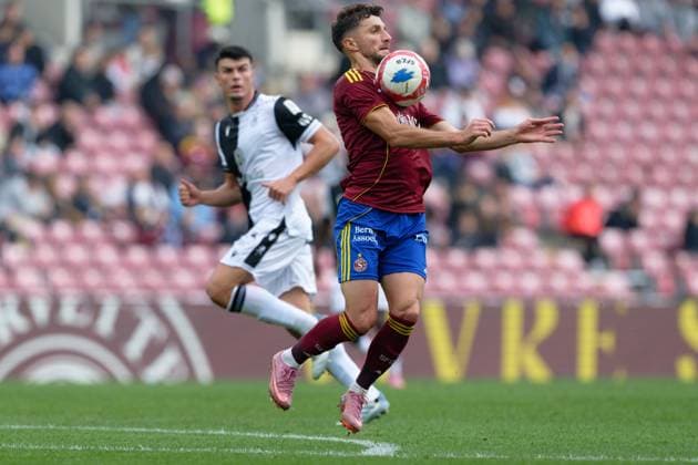 Miroslav Stevanovic (9 Servette FC) in action (close up) during the Brack Super League match between Servette FC and FC Basel at Stade de Geneve in Geneva, Switzerland Copyright: xGiuseppexVelletrix xSPPx Sportspressphoto_SPR38525