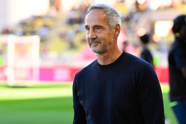 FOOTBALL : AS Monaco VS OGC Nice - Ligue 1 McDonald s - 05 10 2025 Adi Hütter (coach AS Monaco) - Ligue 1 McDonald s match between AS Monaco and OGC Nice on October 5, 2025 at the Louis II Stadium in Monaco. MonacoMonaco  Copyright: xWilliamxCannarellax