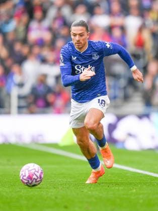 Everton v Crystal Palace Premier League Jack grealish of Everton during the Premier League match at the Hill Dickson Stadium, Liverpool UK Newspapers OUT Copyright: xKarlxVallantinex FIL-22324-0042