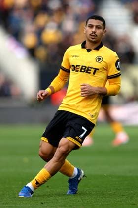 Wolverhampton Wanderers v Brighton Hove Albion 05 Oktober 2025 Wolverhampton Premier League Fußball Wolverhampton Wanderers v Brighton Hove Albion Andre von Wolverhampton Wanderers Foto von Mark Leech Wolverhampton UK  Copyright: xMarkxLeechxOffside