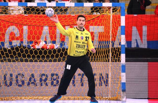 05 10 2025, Germany, Bietigheim, Handball 2 Bundesliga, SG BBM Bietigheim vs Eulen Ludwigshafen, Martin Tomovski BBM