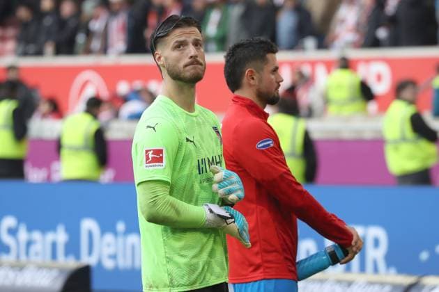 05 10 25 VfB Stuttgart 1 FC Heidenheim Germany, Stuttgart, 05 10 2025, Football, Bundesliga, VfB Stuttgart 1 FC Heidenheim TW Diant Ramaj, HdH