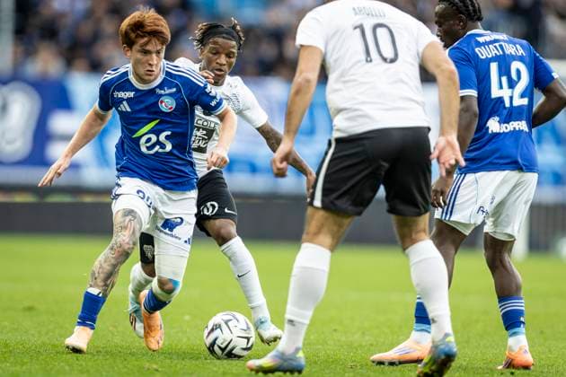 Football, France, Racing Strasbourg - Angers SCO
