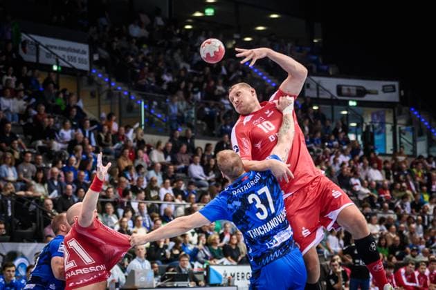 Handball, HBL, TVB 1898 Stuttgart - MT Melsungen